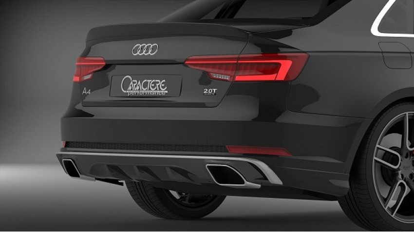 Spoiler portbagaj Caractere | Audi A4 Limuzina 2016 - (8W2)